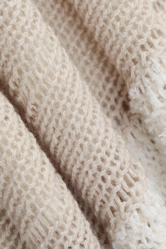 Séréna | Robe Maxi avec Tricot Épissé et Silhouette Élégante pour Femmes
