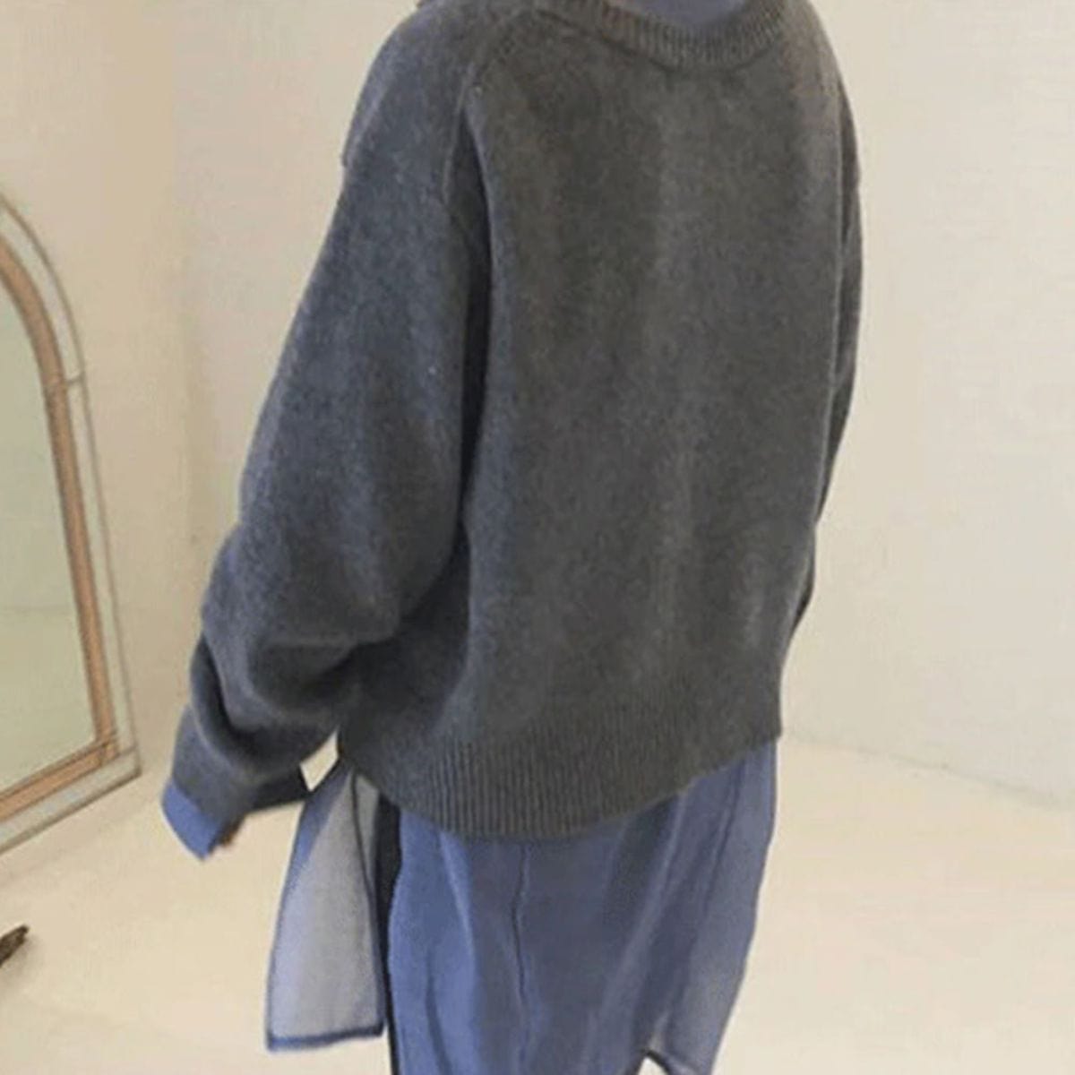 Léa | Veste de luxe avec Détails de Boutons Asymétriques et Confort Doux pour Femmes