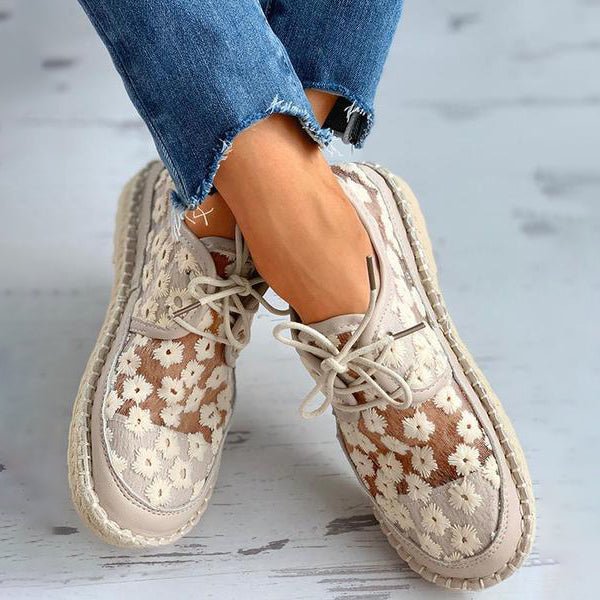 Brandy - Baskets orthopédiques avec broderie