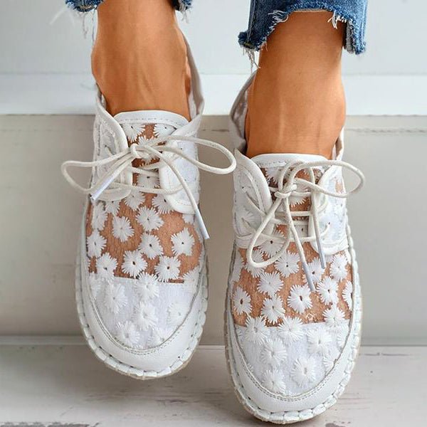 Brandy - Baskets orthopédiques avec broderie