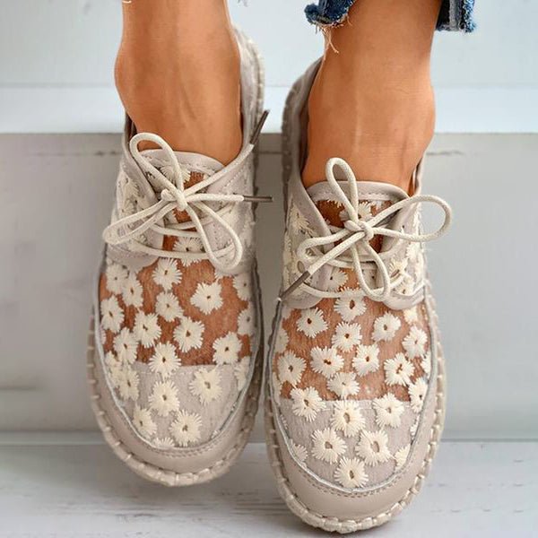 Brandy - Baskets orthopédiques avec broderie