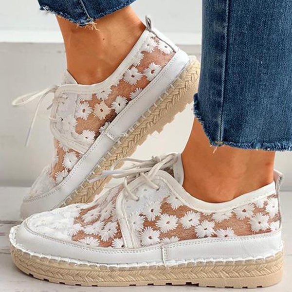 Brandy - Baskets orthopédiques avec broderie