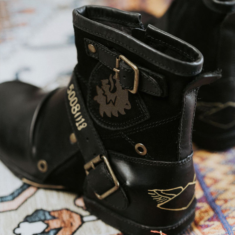Nicolette - Bottes élégantes à ceinture classique pour femmes