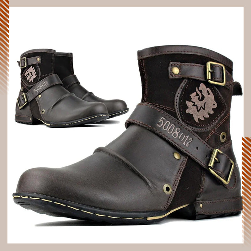 Nicolette - Bottes élégantes à ceinture classique pour femmes