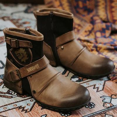 Nicolette - Bottes élégantes à ceinture classique pour femmes