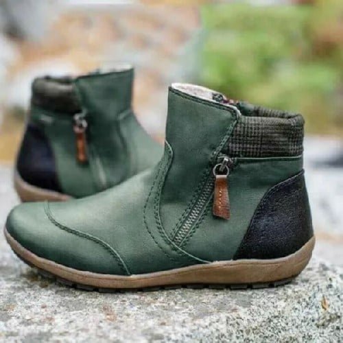 Regin - Bottes à fermeture éclair élégantes et confortables pour femmes