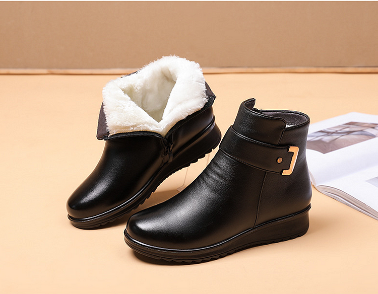 Nicollette - Bottes classiques élégantes à fermeture éclair pour femmes