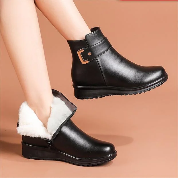 Nicollette - Bottes classiques élégantes à fermeture éclair pour femmes