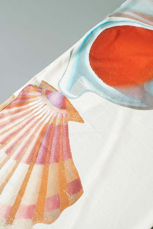 Mara | Robe Maxi avec Imprimé Floral et Col Roulé pour Femmes