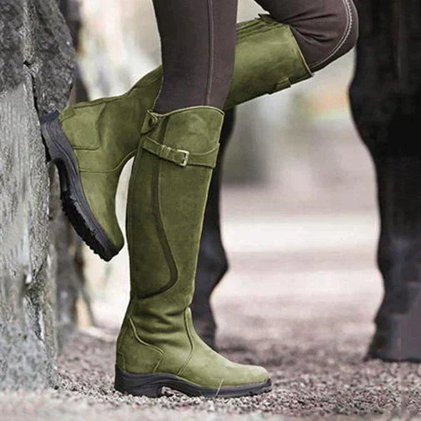 Sarah | Bottes élégantes en cuir imperméable pour femmes