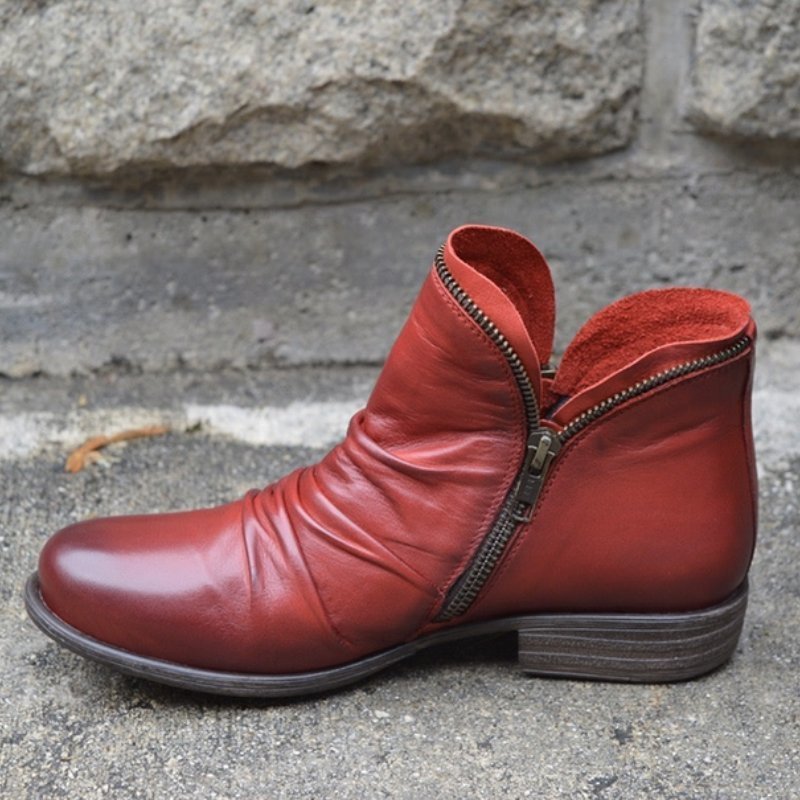 Stelle - Bottes classiques élégantes à fermeture éclair pour femmes
