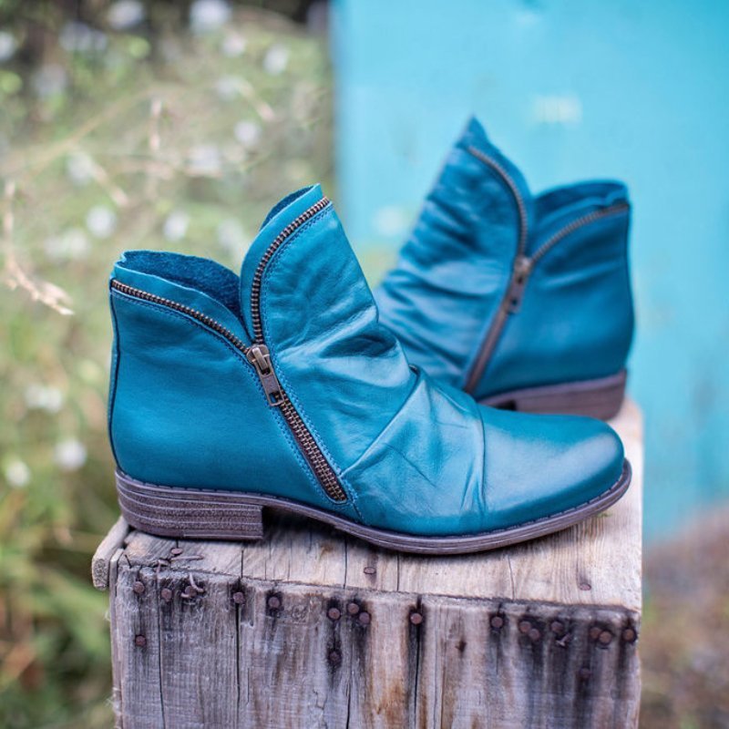 Stelle - Bottes classiques élégantes à fermeture éclair pour femmes
