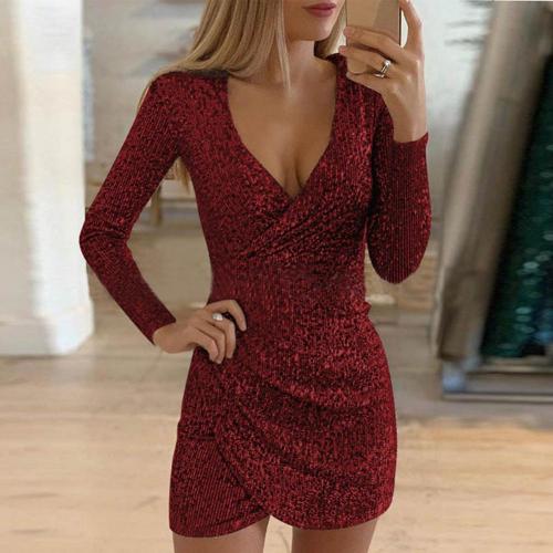 Glitter | Glitter robe portefeuille