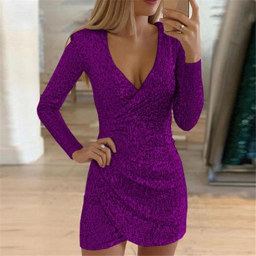 Glitter | Glitter robe portefeuille