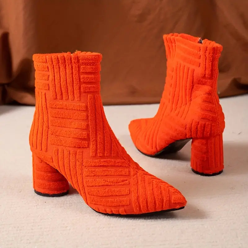 Munire | Bottes élégantes à talon block pour femmes