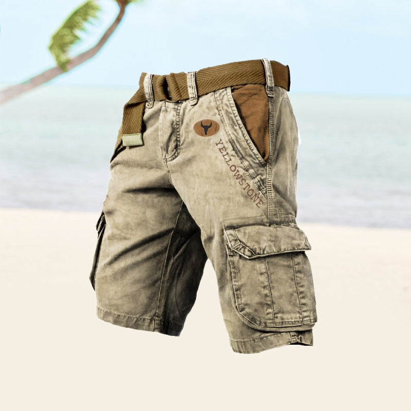 Celleud | Short Cargo homme | Multi-poche