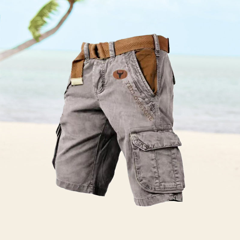 Celleud | Short Cargo homme | Multi-poche