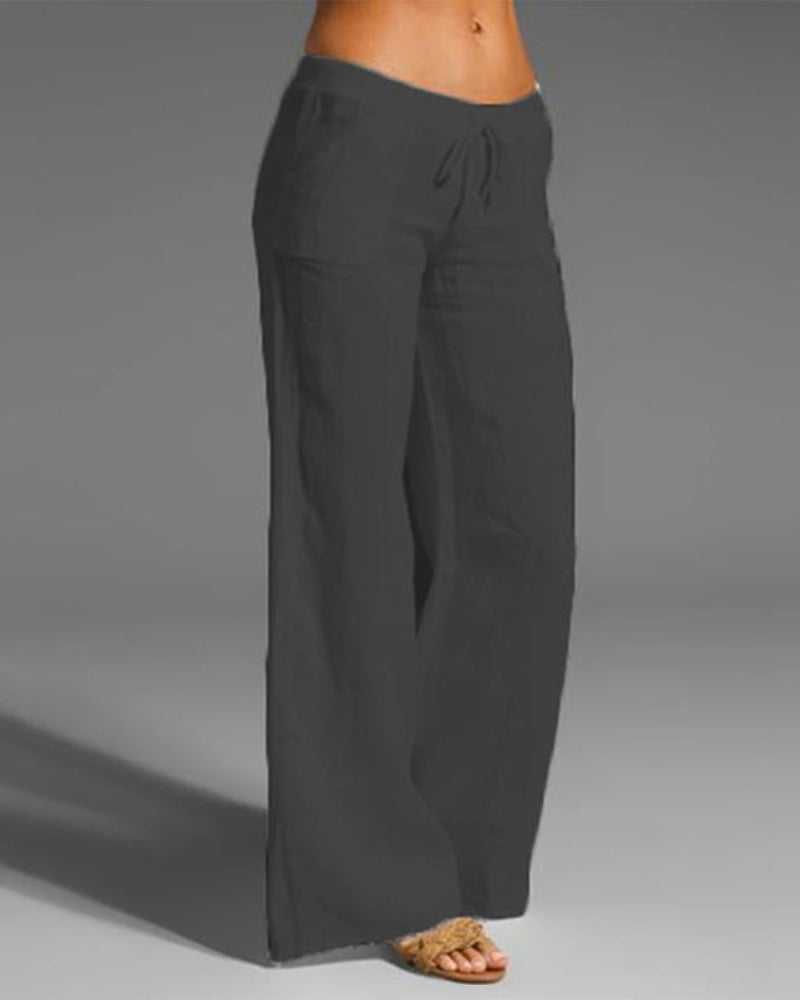 Vivienne | Pantalon femme à jambe large