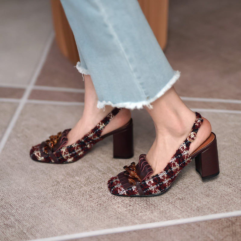 Lunaire | Sandales à pompon avec Style Élégant et Confort Optimal pour Femmes