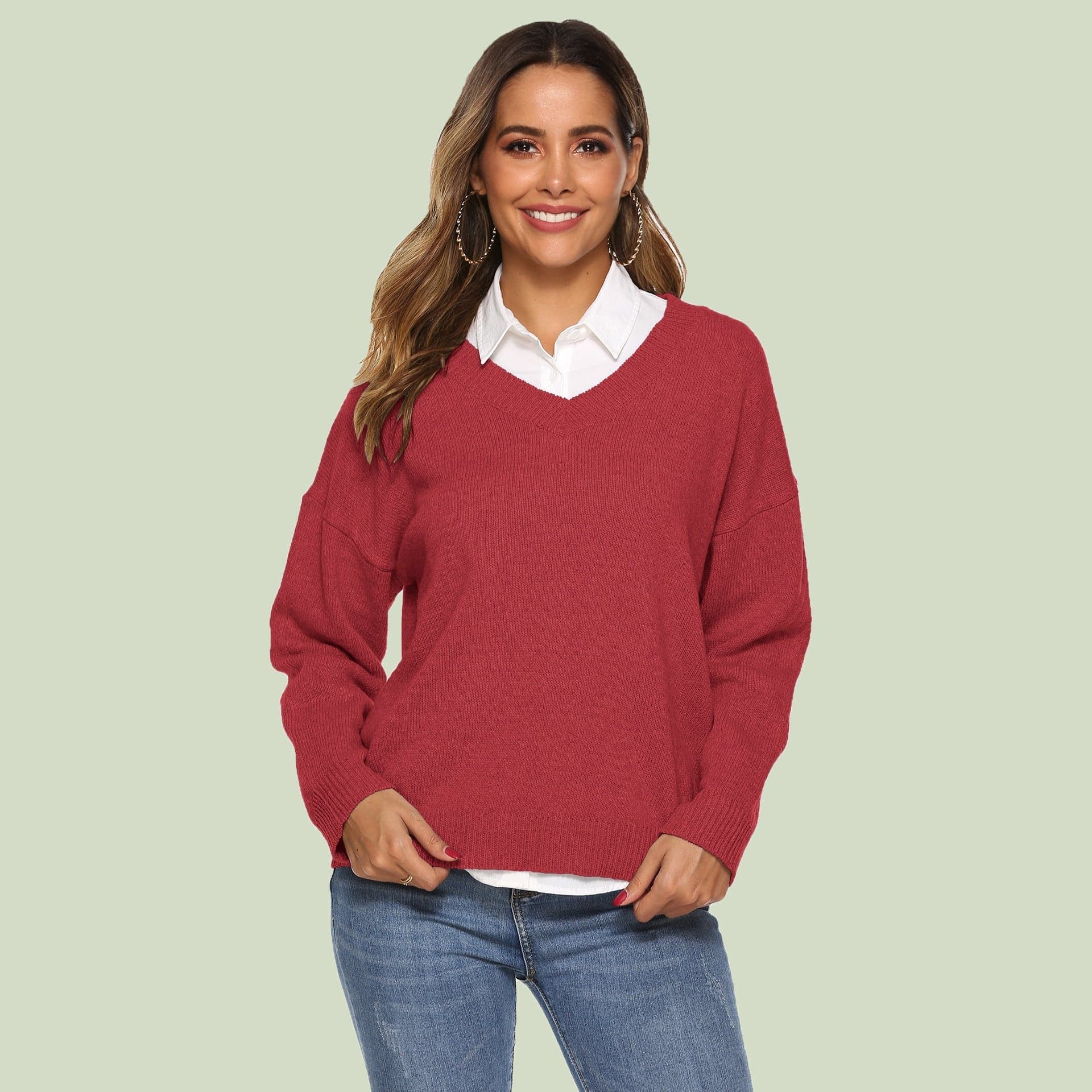 Callie - Sweat-shirt à la mode en plusieurs couleurs