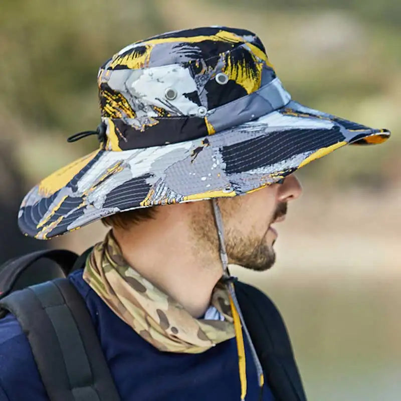 Célestin | Casquette d'été avec Tissu Respirant et Design Camouflage pour Hommes