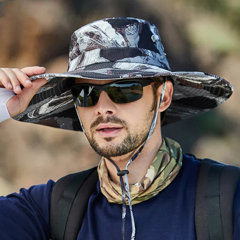 Célestin | Casquette d'été avec Tissu Respirant et Design Camouflage pour Hommes