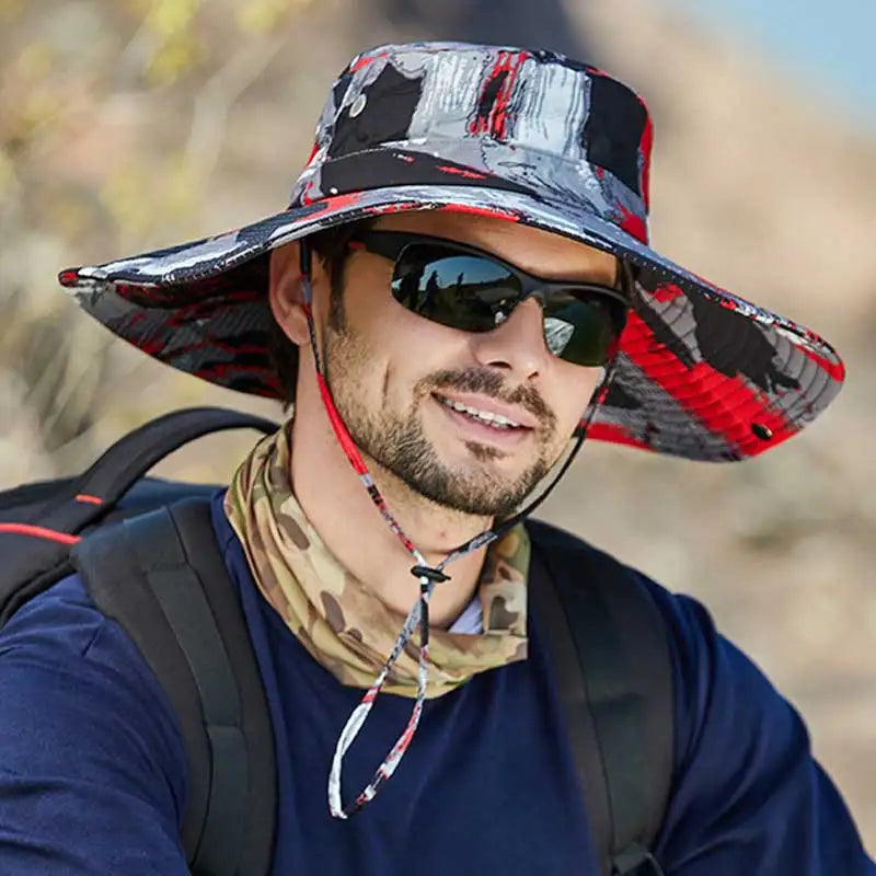 Célestin | Casquette d'été avec Tissu Respirant et Design Camouflage pour Hommes