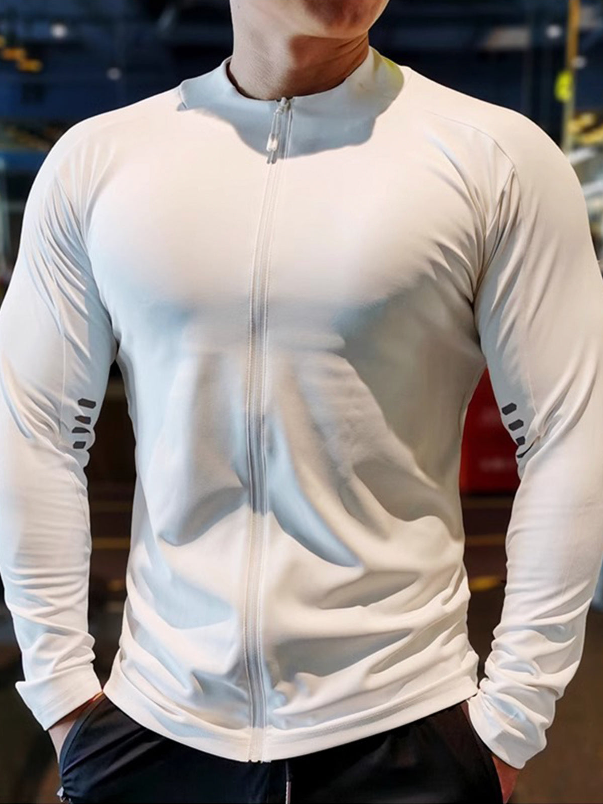 Auréline | Veste d'Entraînement avec Tissu Ultra-Doux et Coupe Active pour Hommes