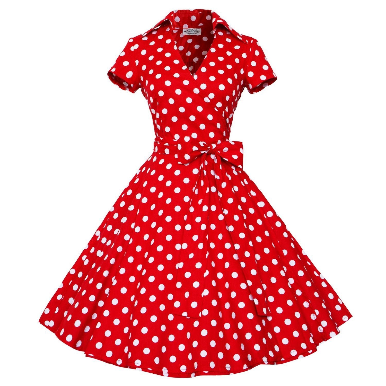 Sylvie | Robe à Pois Élégante et Légère pour le Printemps/Été