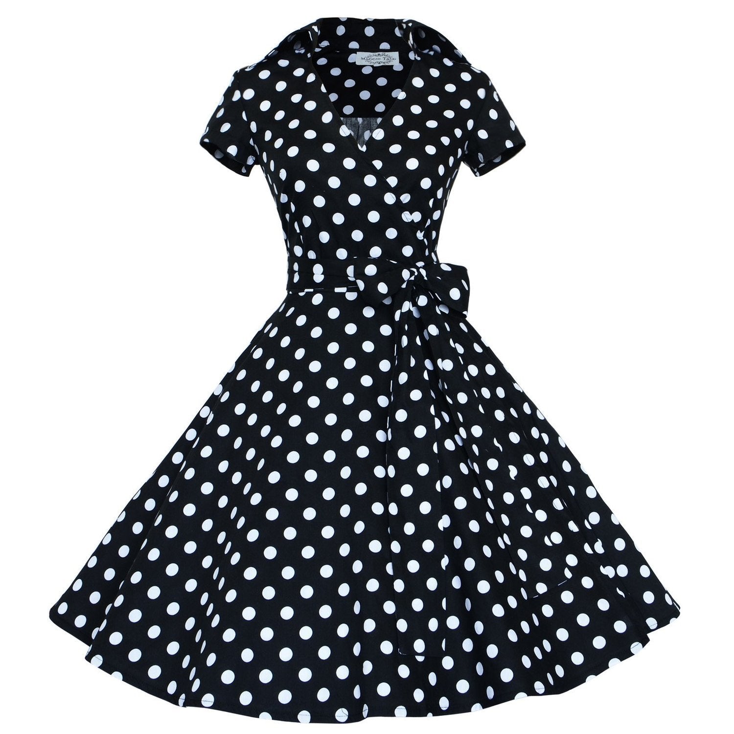 Sylvie | Robe à Pois Élégante et Légère pour le Printemps/Été