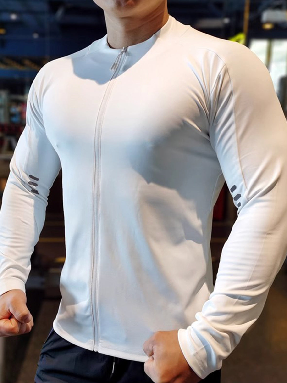 Auréline | Veste d'Entraînement avec Tissu Ultra-Doux et Coupe Active pour Hommes