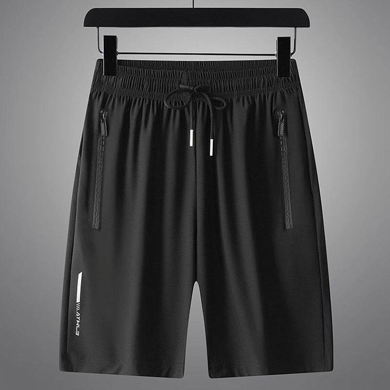 Auréole | Short de sport avec Tissu Extensible et Séchage Rapide pour Hommes