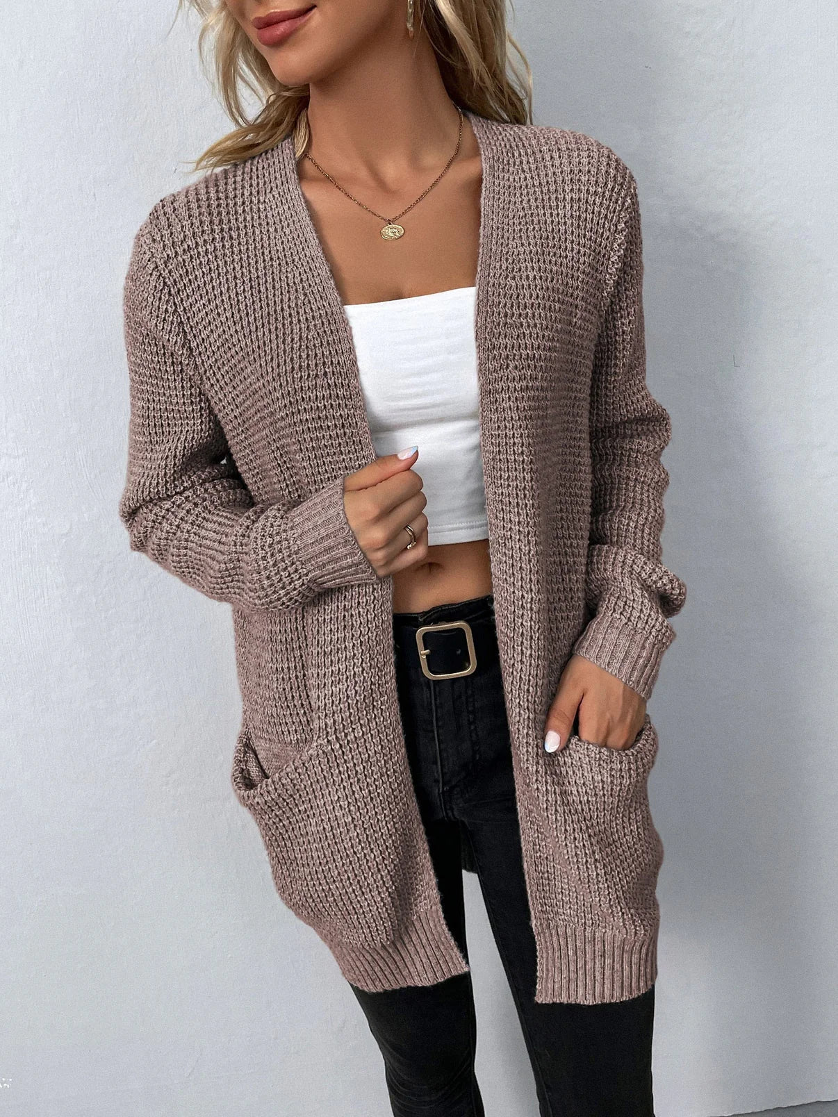 Alexandri | Cardigan En Tricot Pour Femmes | Manches Complètes