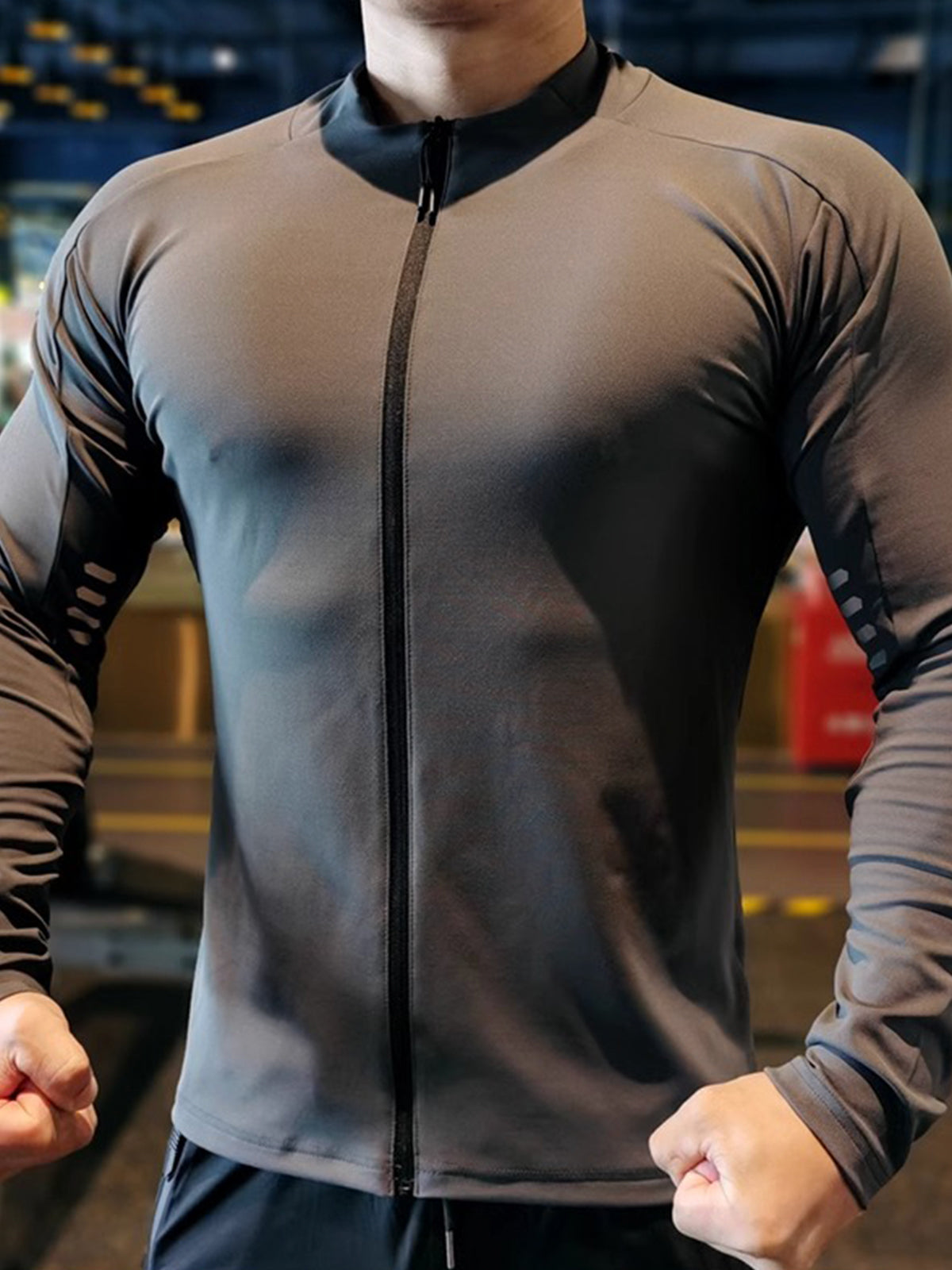 Auréline | Veste d'Entraînement avec Tissu Ultra-Doux et Coupe Active pour Hommes