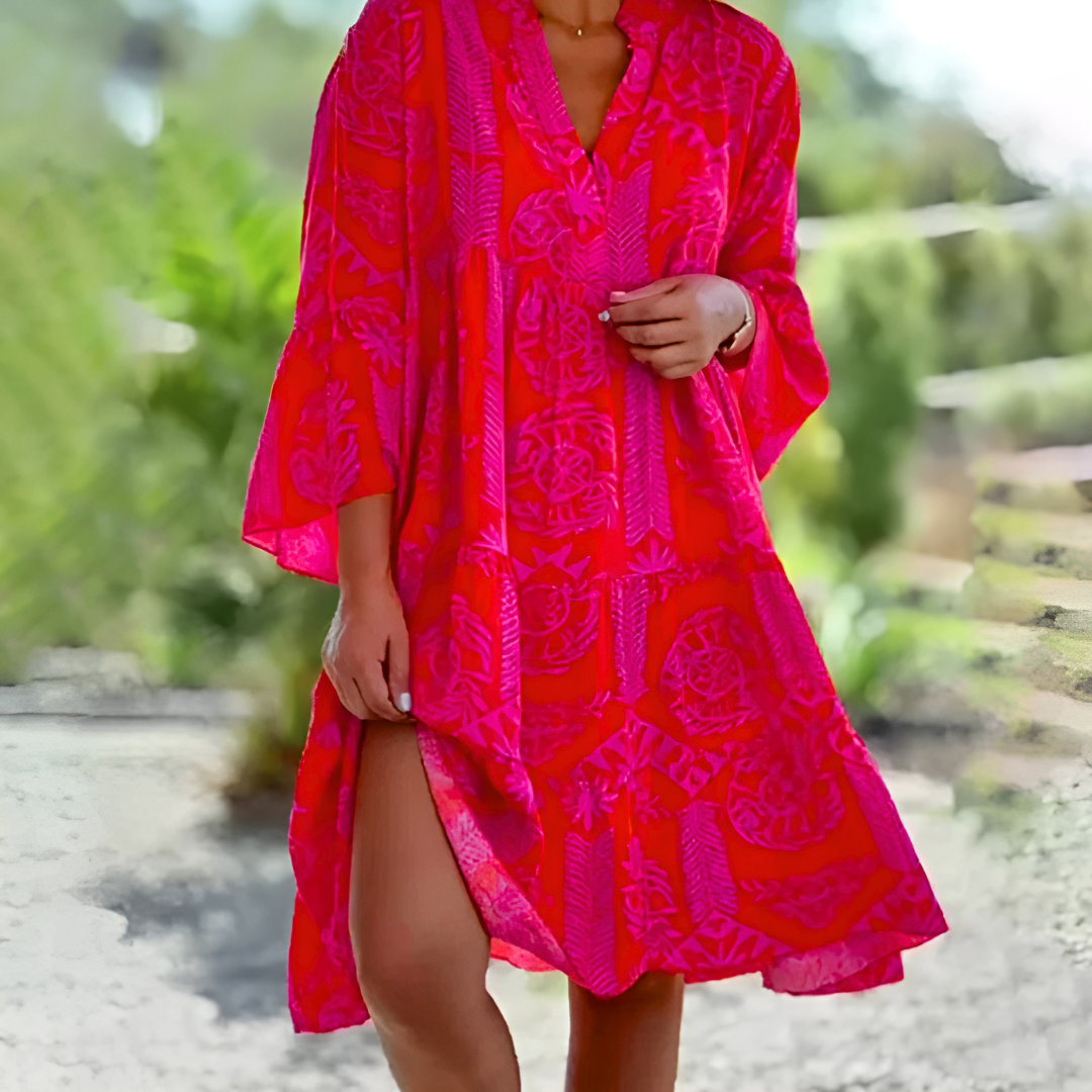 Soleil | Robe avec Tissu Léger et Design Flatteur pour Femme