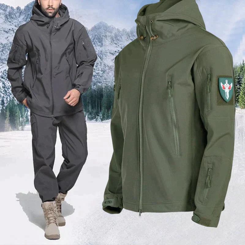 Axel | Veste Outdoor avec Imperméabilité et Doublure en Polaire pour Homme