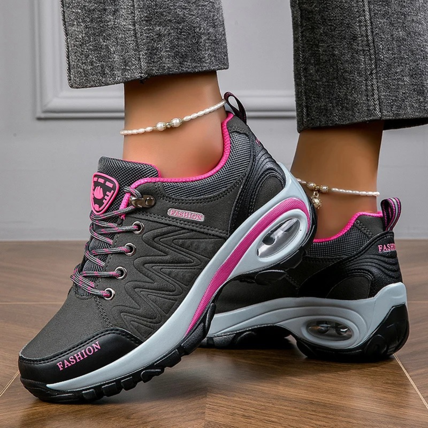 Mila | Chaussures de randonnée pour femmes aux couleurs chatoyantes - Imperméables et élégantes !