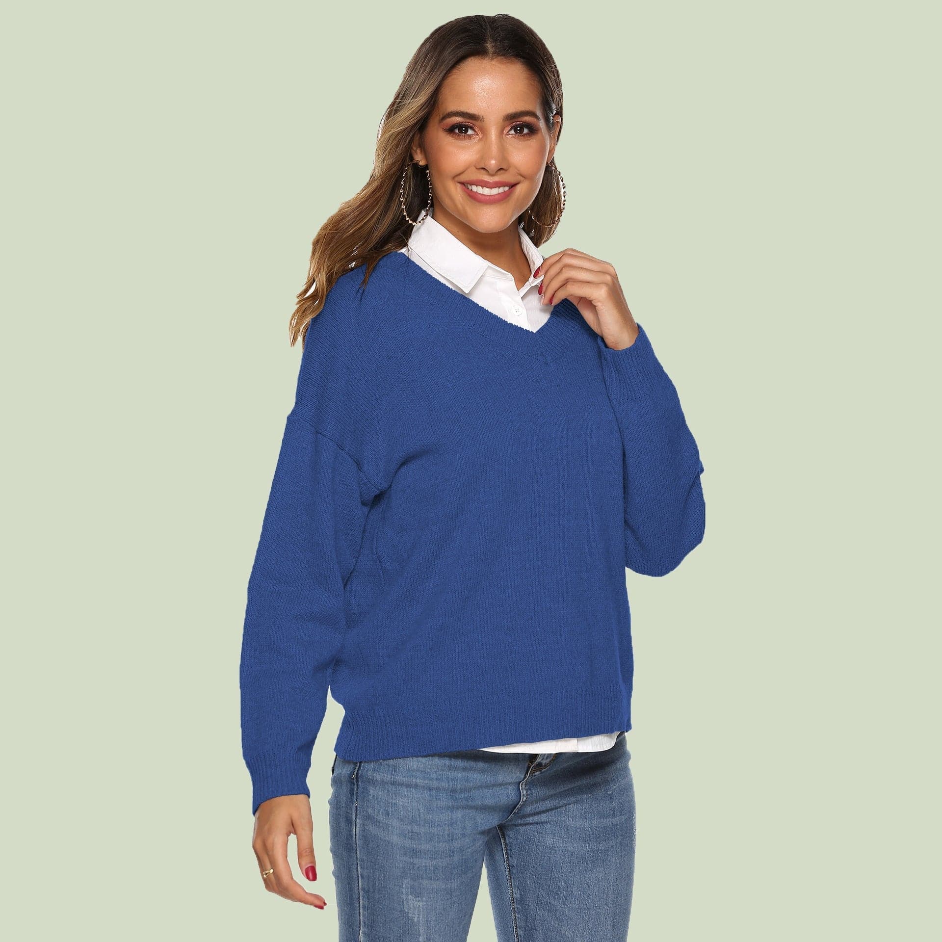 Callie - Sweat-shirt à la mode en plusieurs couleurs