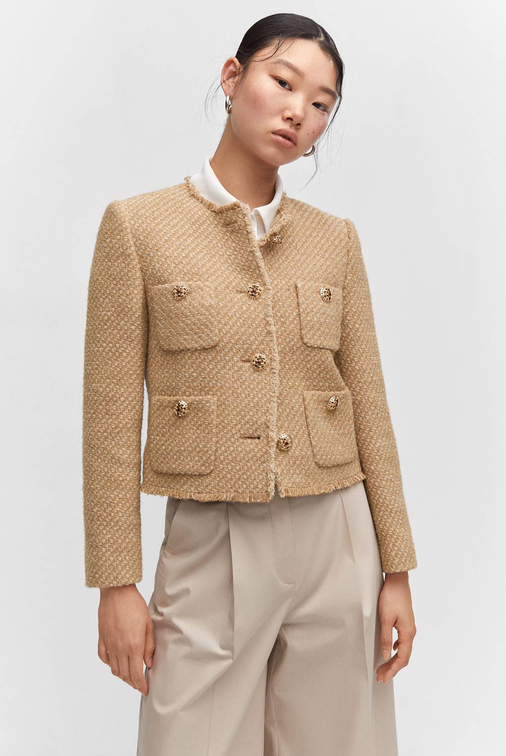 Bellevo | Veste en Tweed Courte