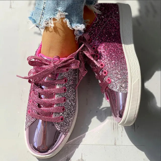 Lunaire | Chaussures avec Paillettes Élégantes et Confort Optimal pour Femmes