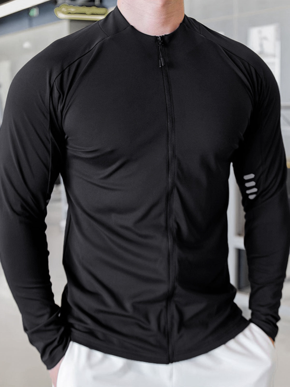 Auréline | Veste d'Entraînement avec Tissu Ultra-Doux et Coupe Active pour Hommes