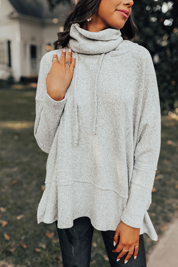 Thérèse - Sweat en tricot gaufré