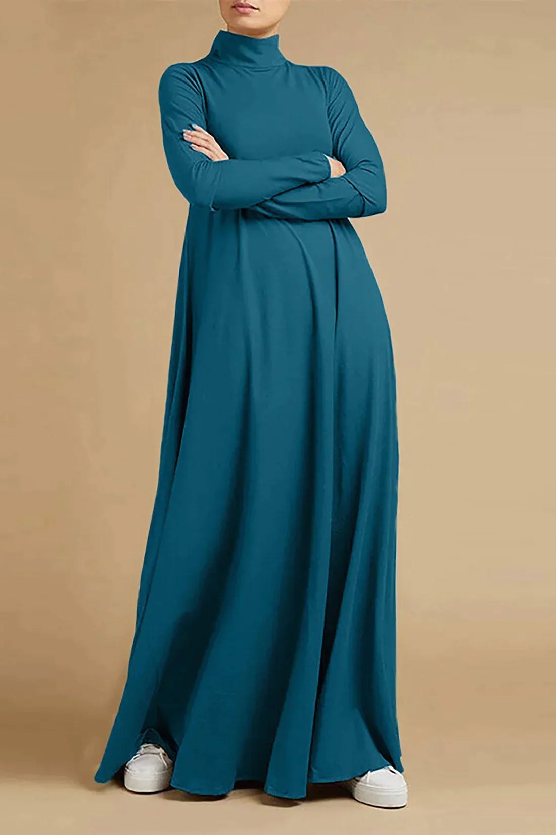 Sophia | Robe Longue avec Design Élégant et Confortable pour Femmes