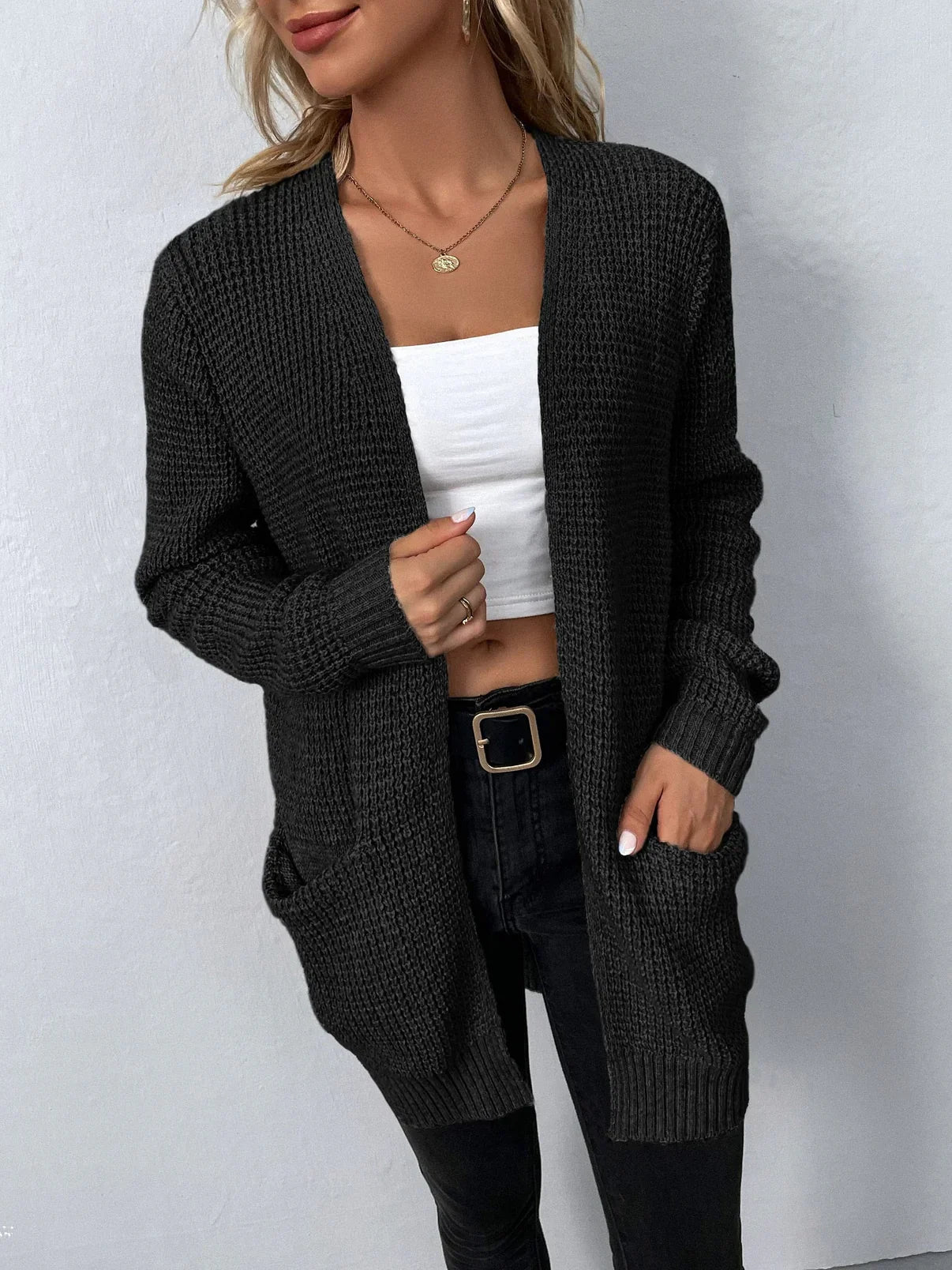 Alexandri | Cardigan En Tricot Pour Femmes | Manches Complètes