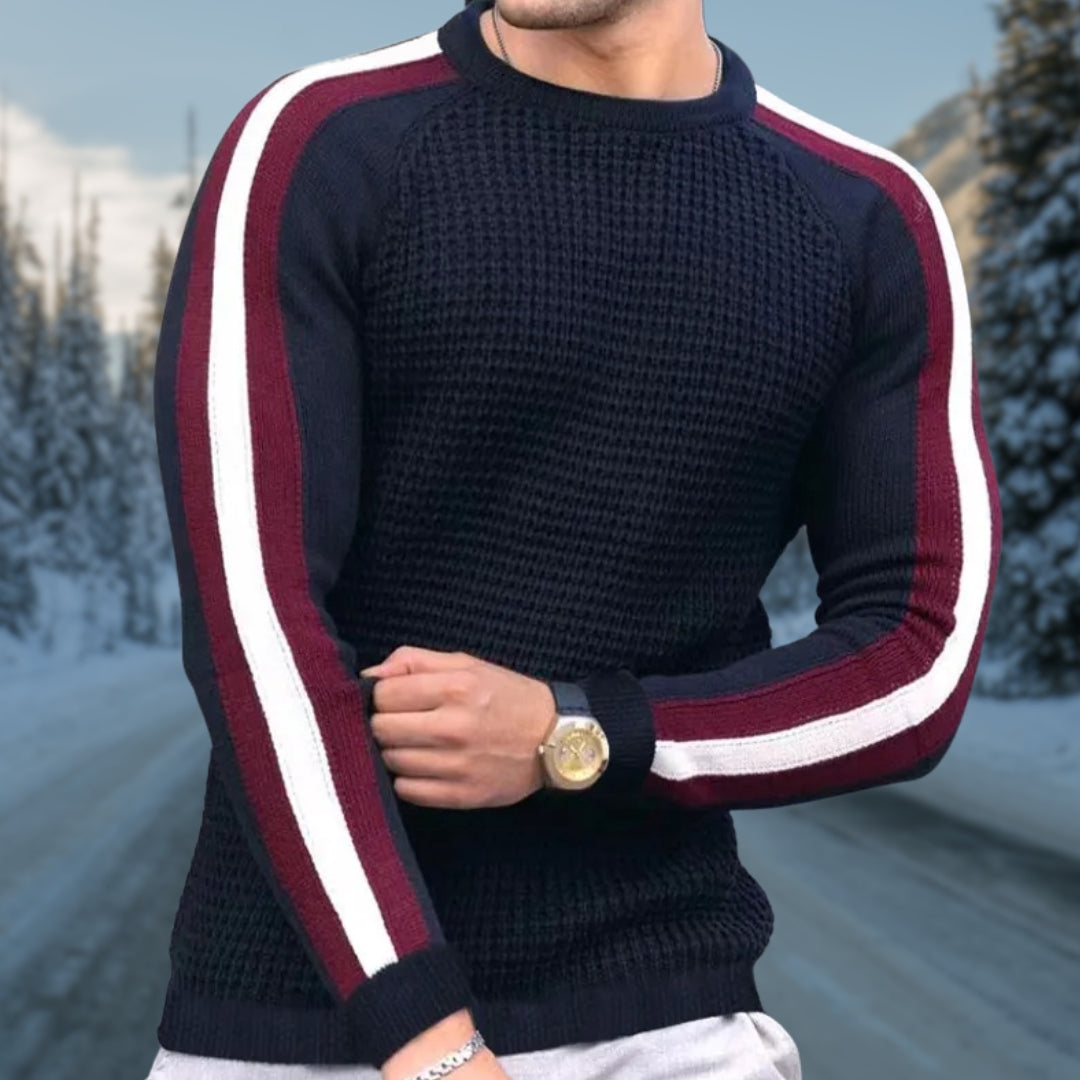 Céleste | Pull avec Tissu de Première Qualité et Design Élégant pour Hommes