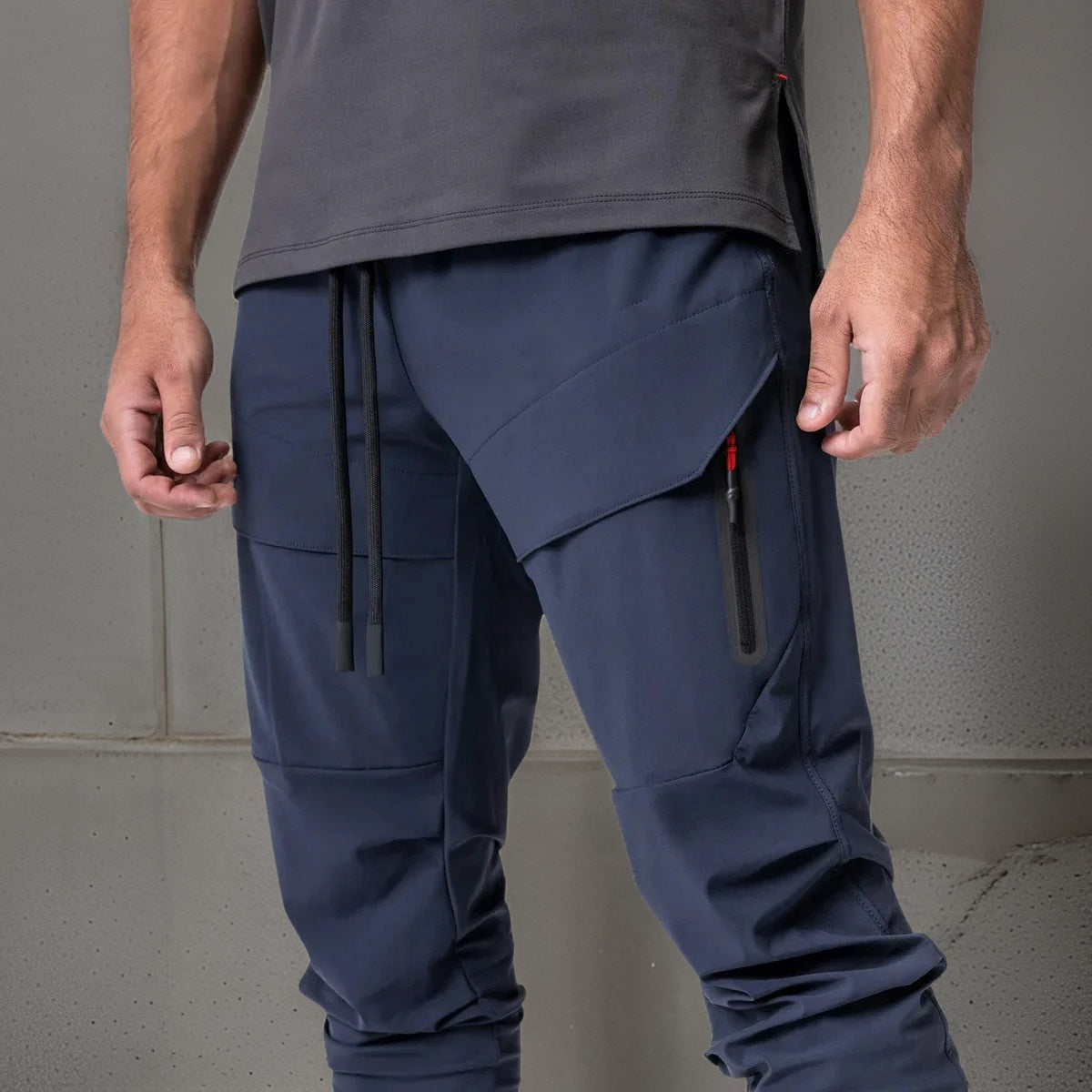 Athlétique | Pantalon avec Tissus Respirants et Multi-Poches pour Hommes