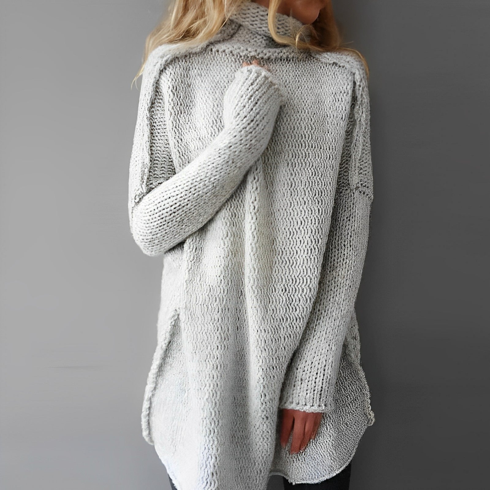 Aria - Pull long en maille