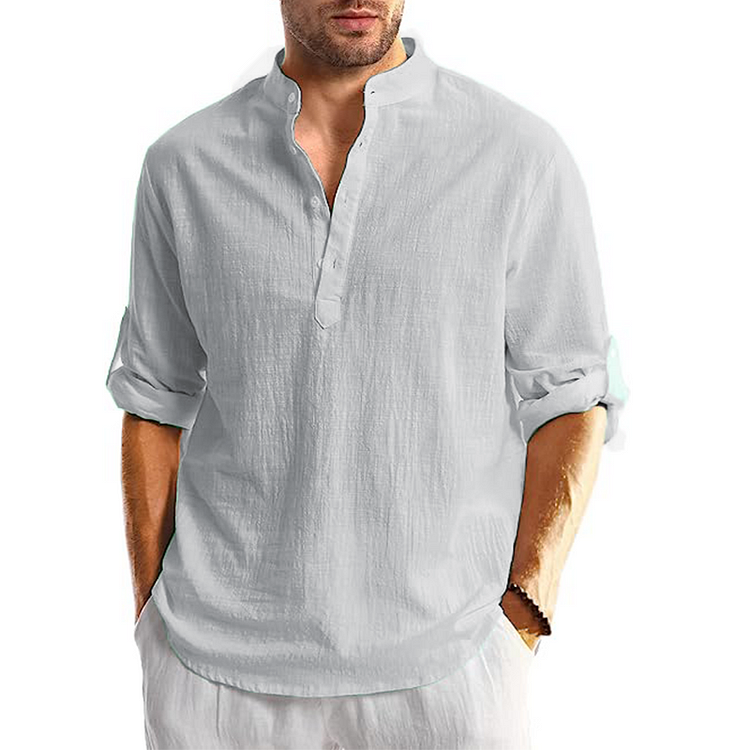 Arnold | Chemise décontractée à manches longues pour hommes