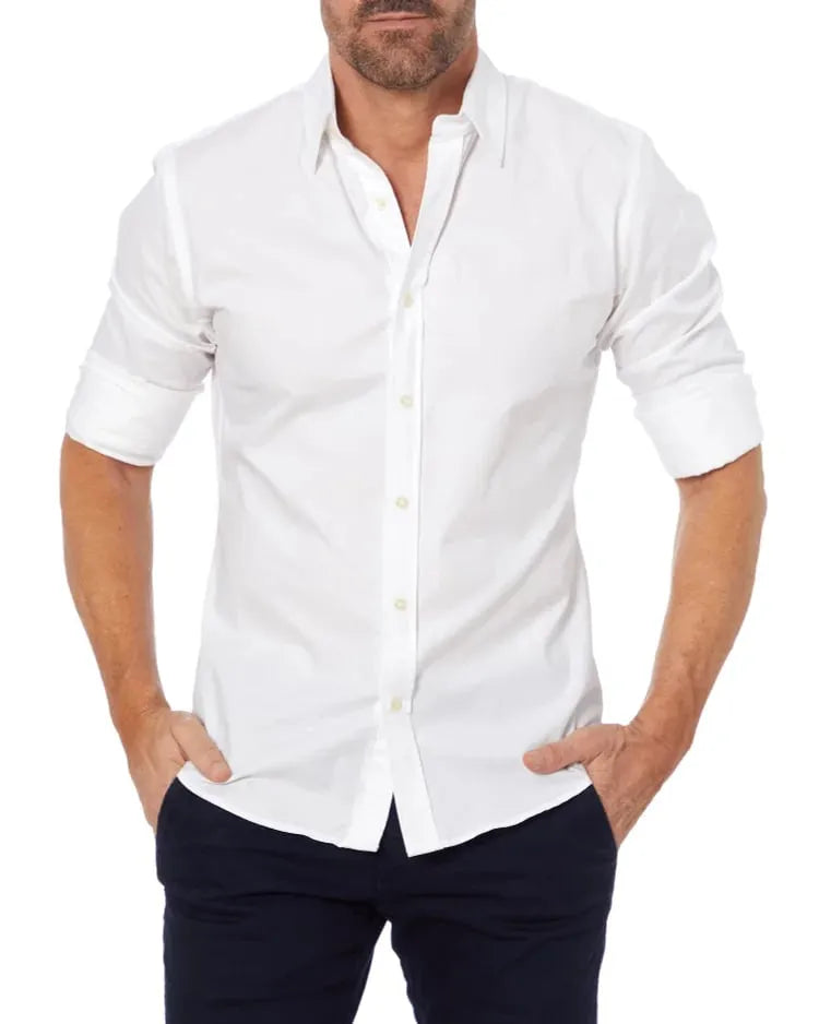 Vince | Chemise Décontractée Pour Homme | Manches Longues