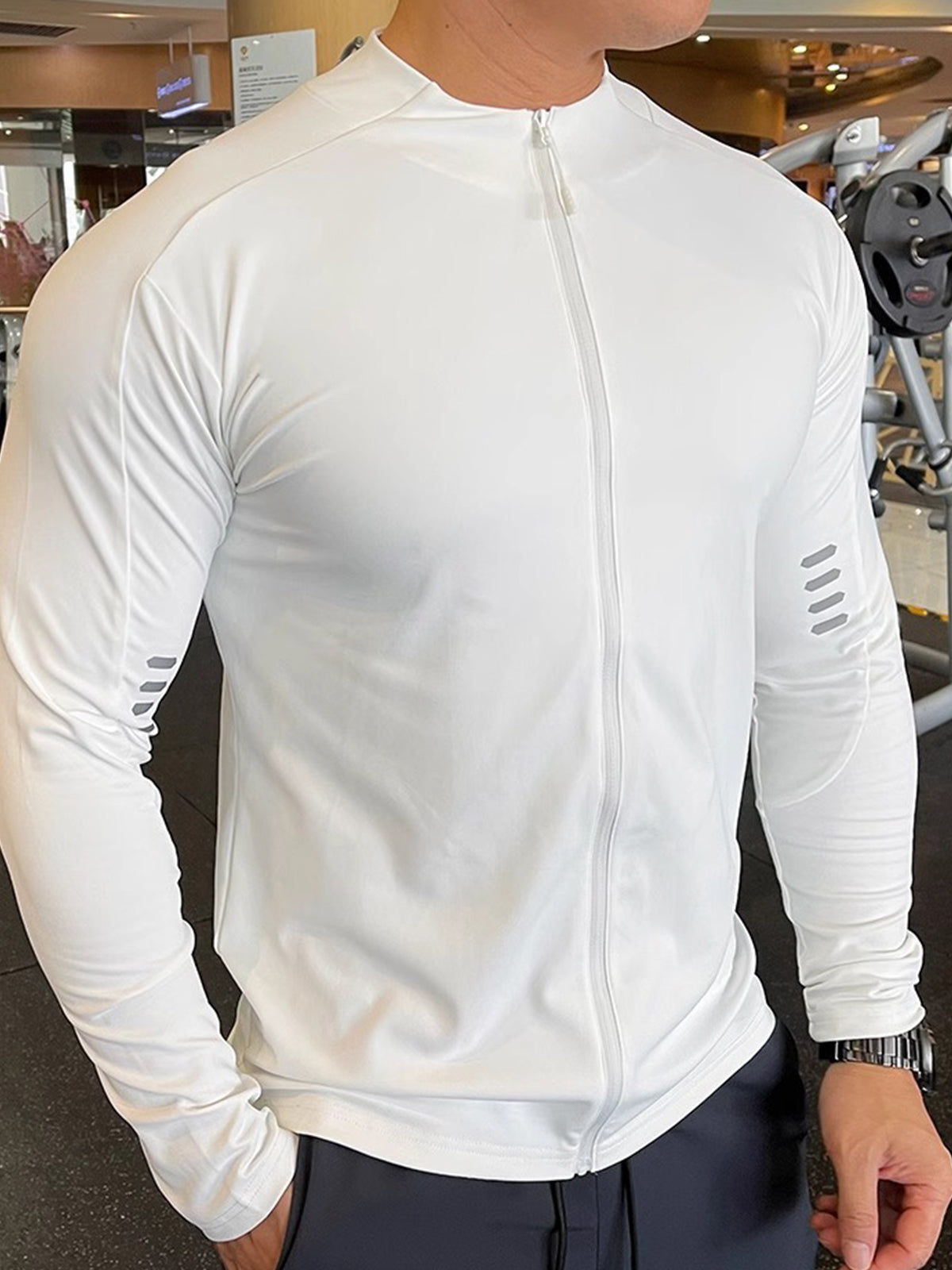 Auréline | Veste d'Entraînement avec Tissu Ultra-Doux et Coupe Active pour Hommes